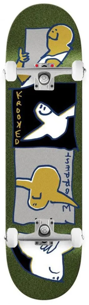 Krooked Worrest Gold Burd Slick x Venom Custom Complete Skateboard - 8.3"