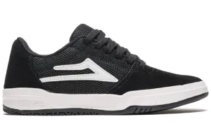 Lakai Brighton Kids Black White Suede