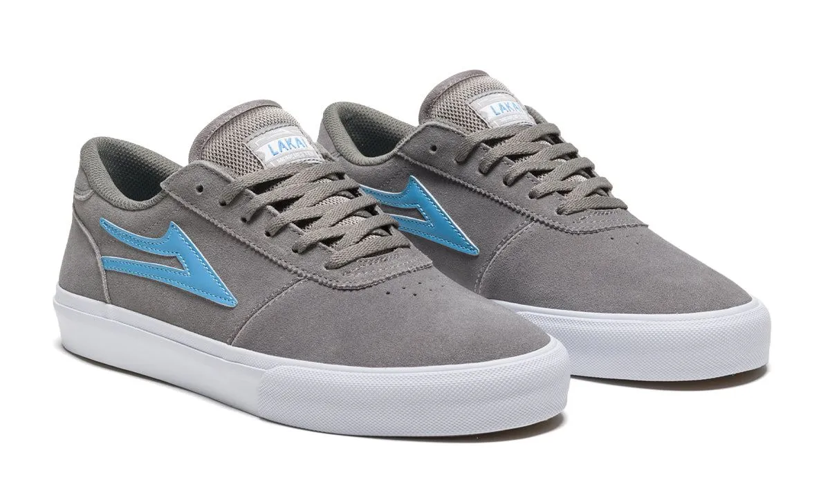 Lakai Manchester Skate Shoes - Grey / Teal