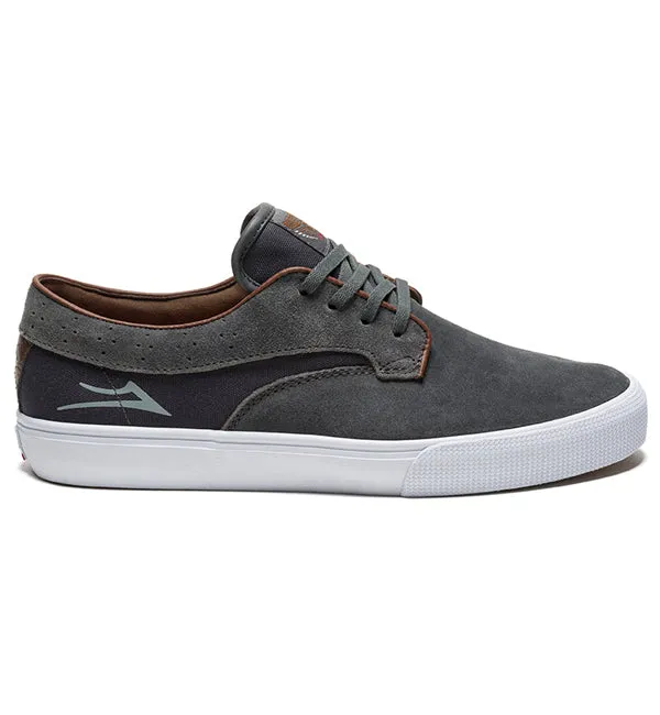 Lakai Riley Hawk Charcoal Skate Shoe