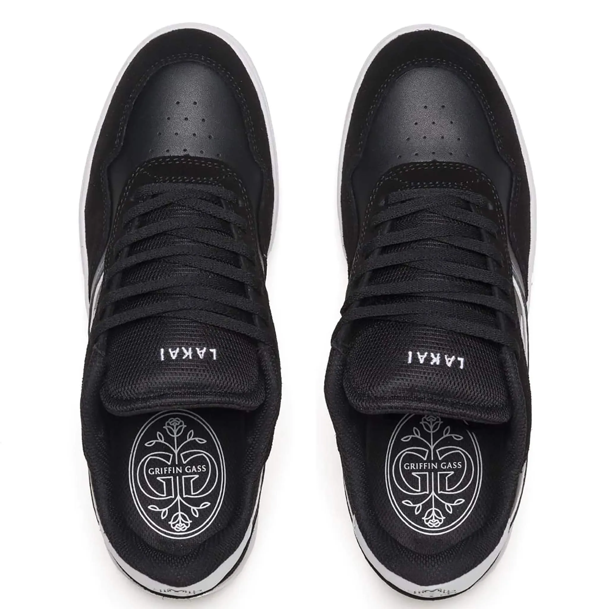 Lakai Terrace Shoes Black Suede