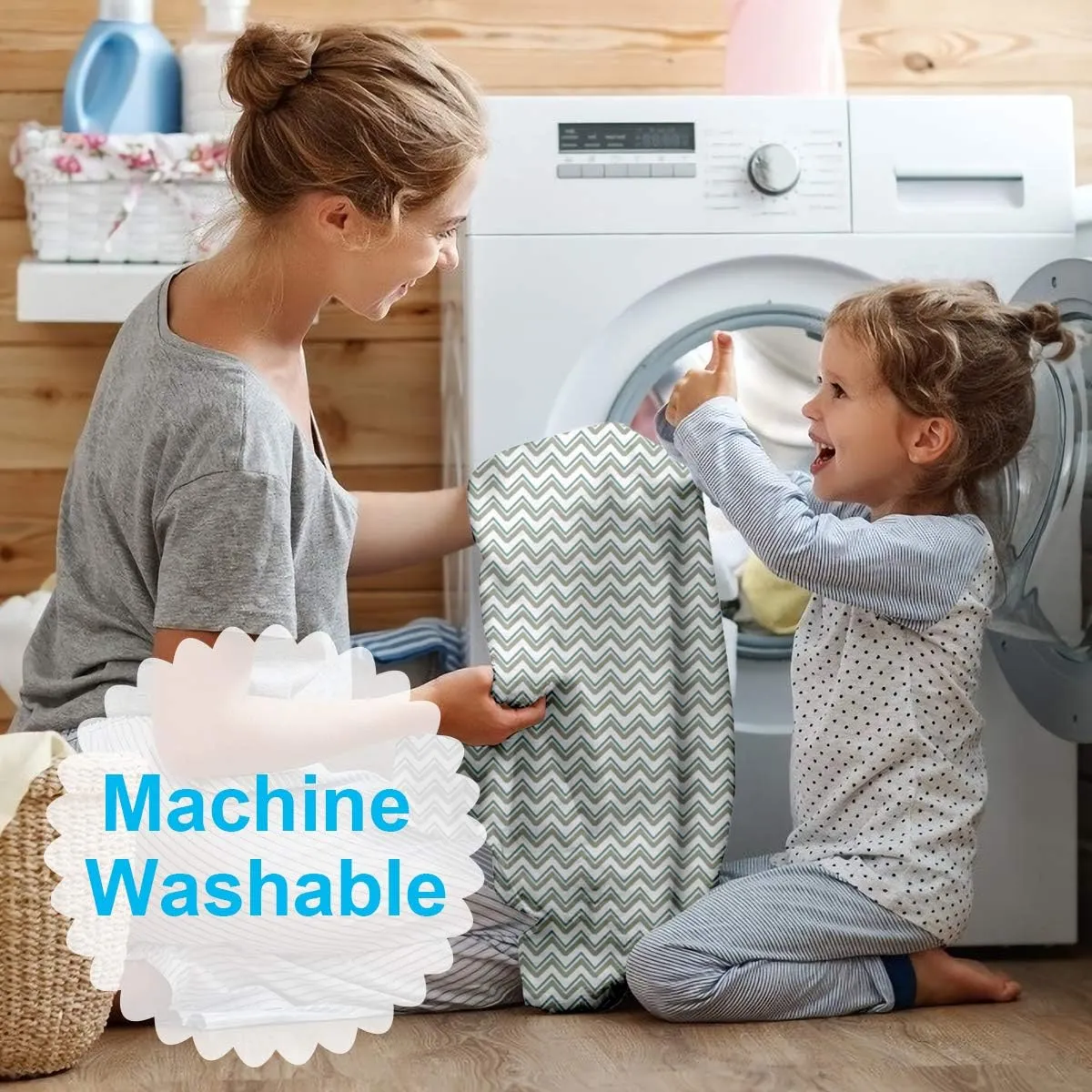 Large Floor Mat | Baby High Chair & Potty Training Splash Mat | 1.35 x 1.35m | Grey