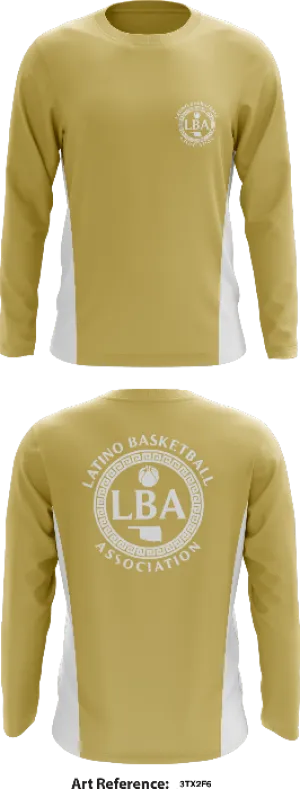 Latino Basketball Core Men's LS Performance Tee - 3tX2f6