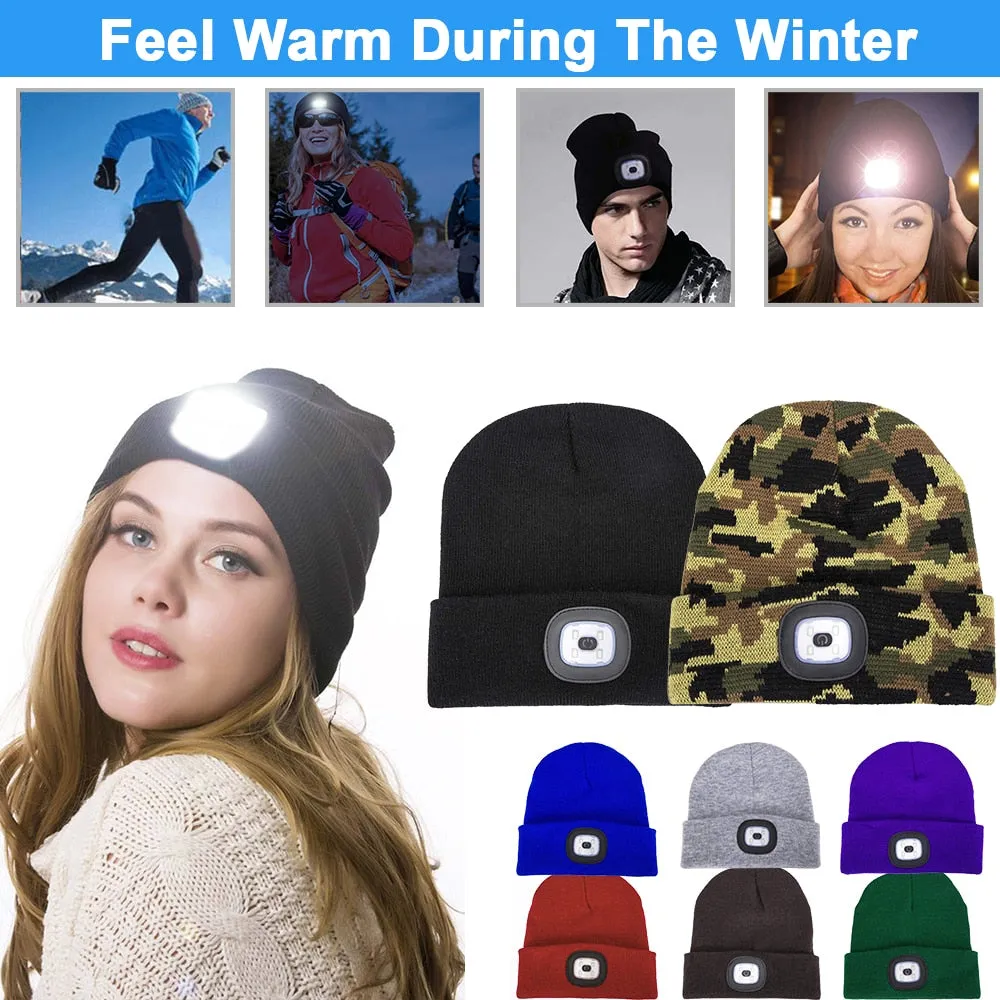 LED HEADLAMPS BEANIES