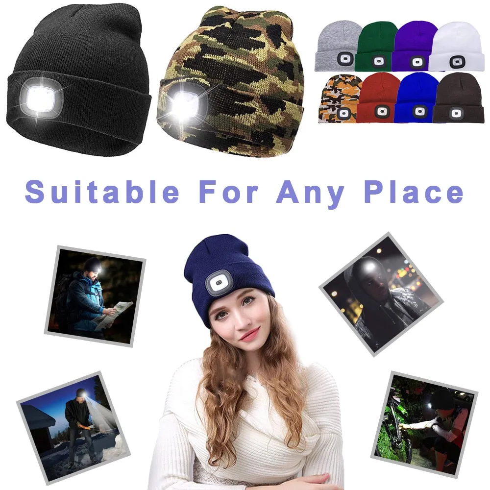 LED HEADLAMPS BEANIES