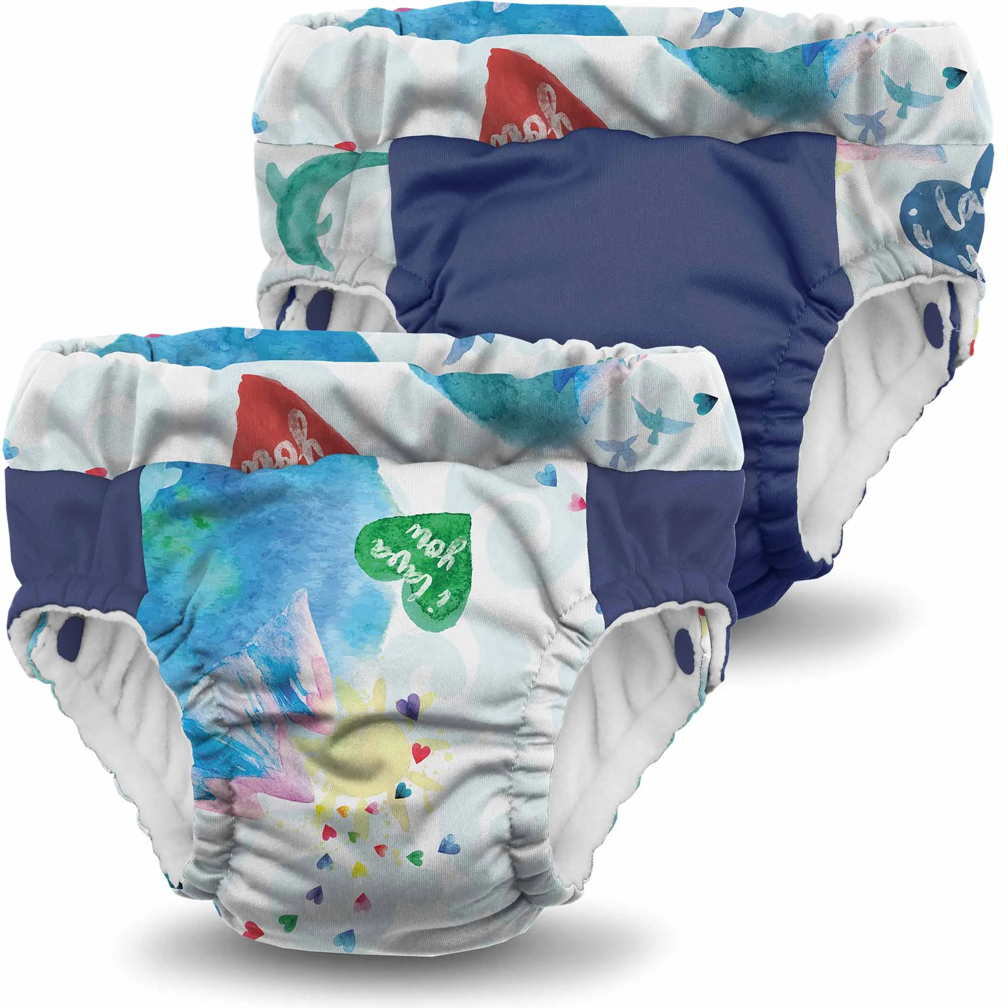 Lil Learnerz Potty Learning Pants (2-Pack) - SMALL