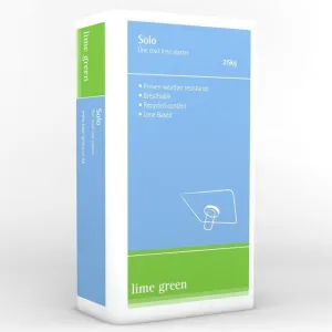 Lime Green Solo Onecoat Lime Plaster - 25kg