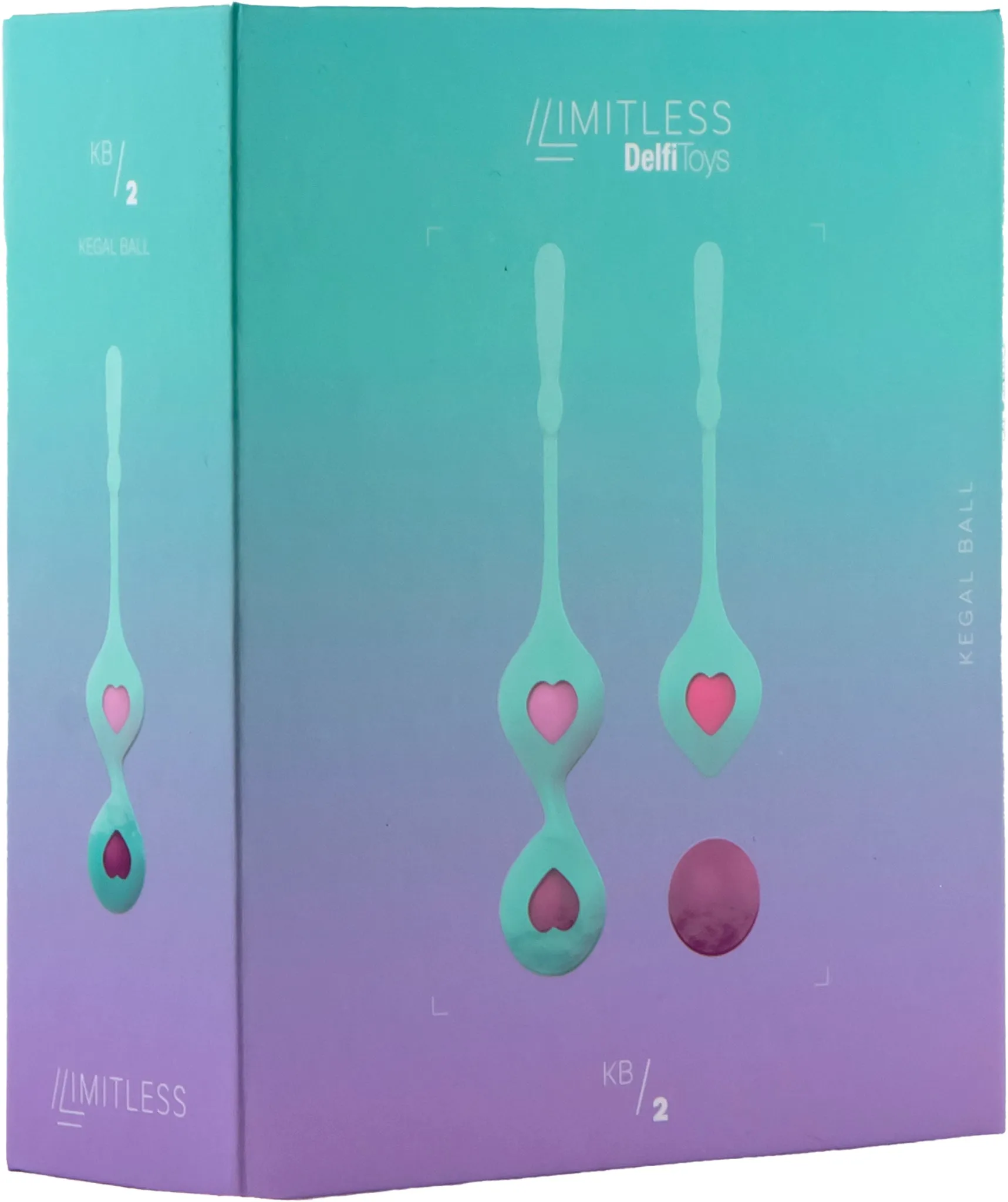 Limitless - KB2 - Vibrerende Vagina Balletjes Set - Turquoise