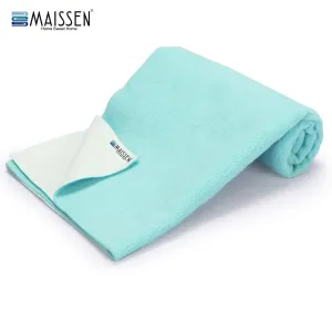 Maissen Pet Dry Sheet – Aqua Blue, Large (140 cm x 100 cm)