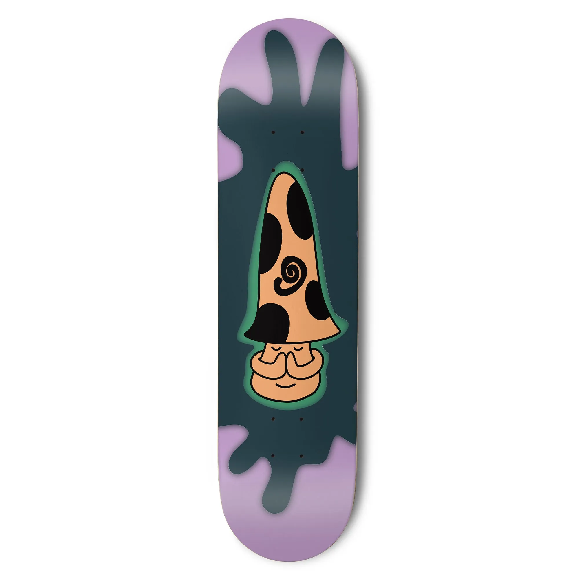 Meditate Fungi Skateboard Deck
