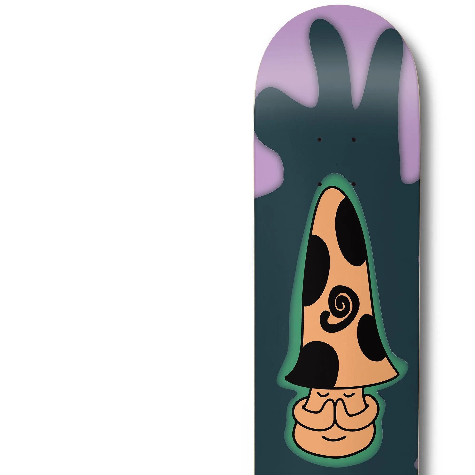 Meditate Fungi Skateboard Deck