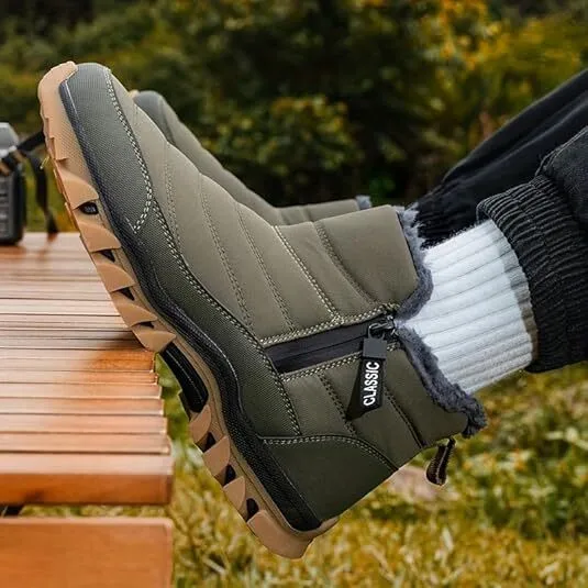 Men's Waterproof Warm Snow Boots