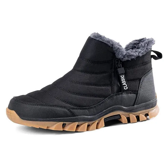 Men's Waterproof Warm Snow Boots