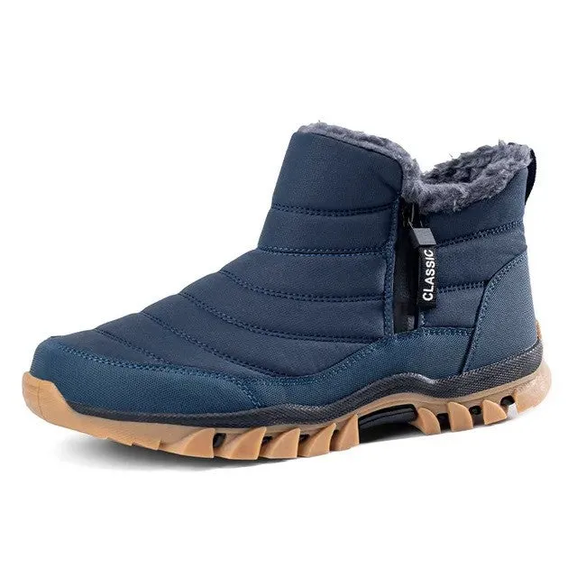 Men's Waterproof Warm Snow Boots