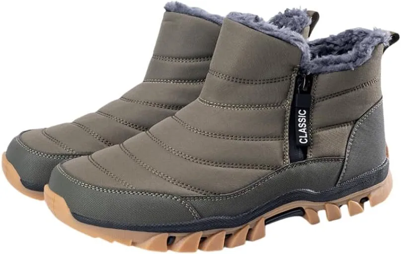 Men's Waterproof Warm Snow Boots