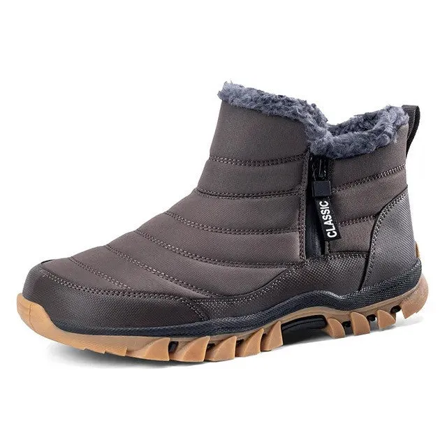 Men's Waterproof Warm Snow Boots