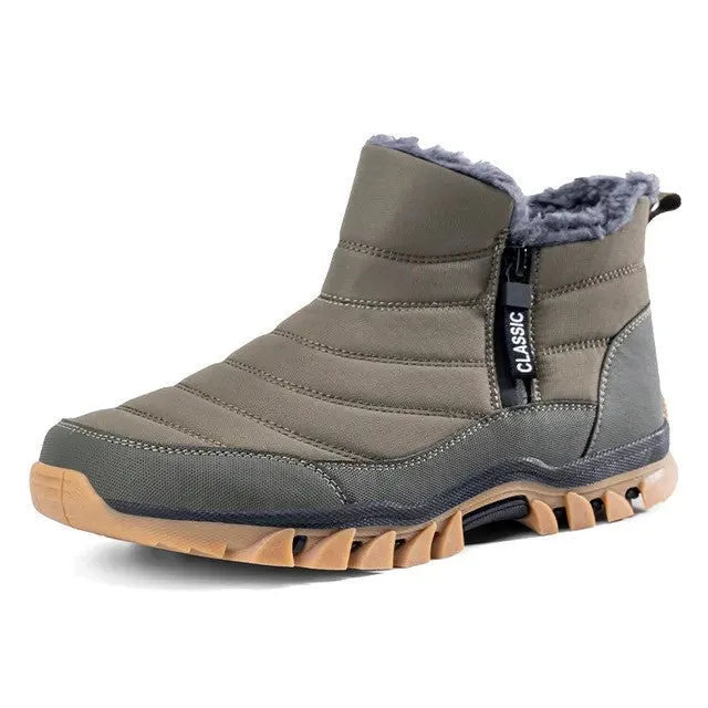 Men's Waterproof Warm Snow Boots