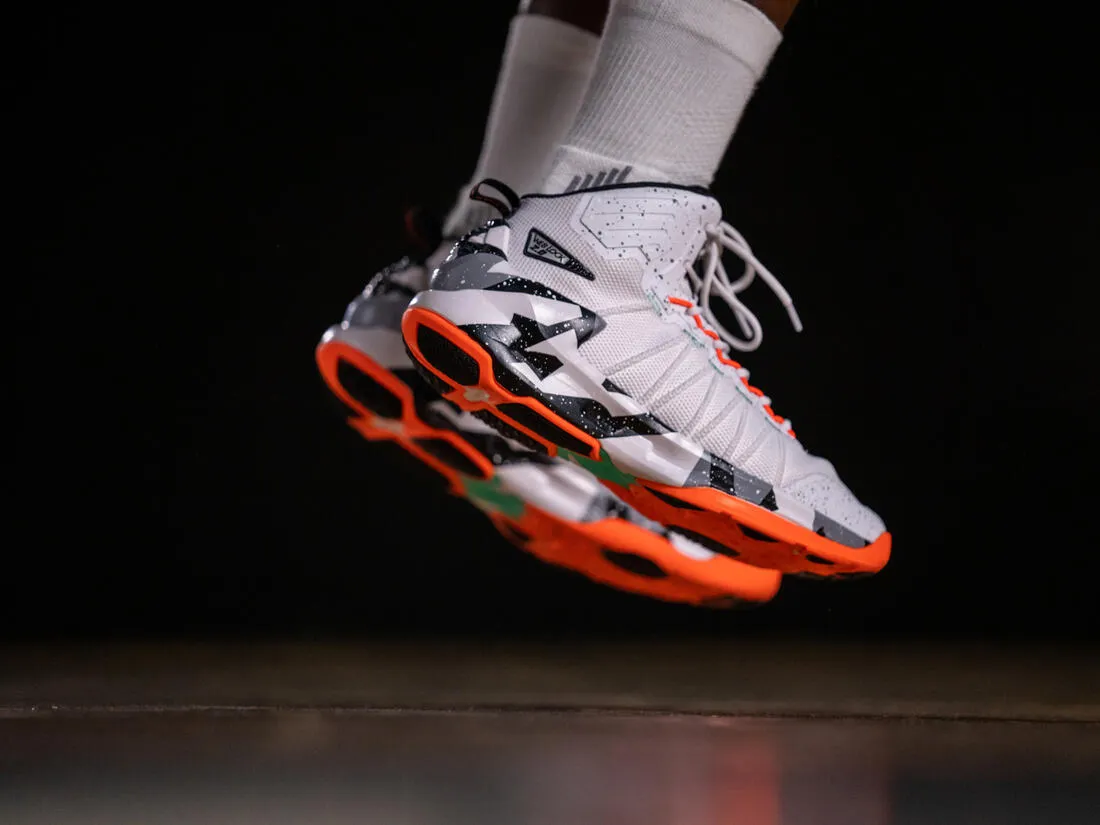 Men's/Women's Basketball Shoes SS500 - Grey/Orange
