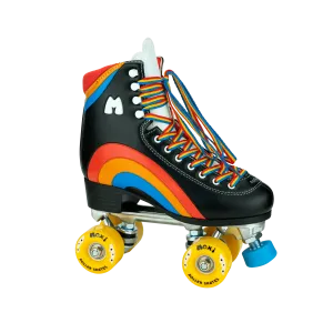 MOXI RAINBOW RIDER ASPHALT BLACK SKATES