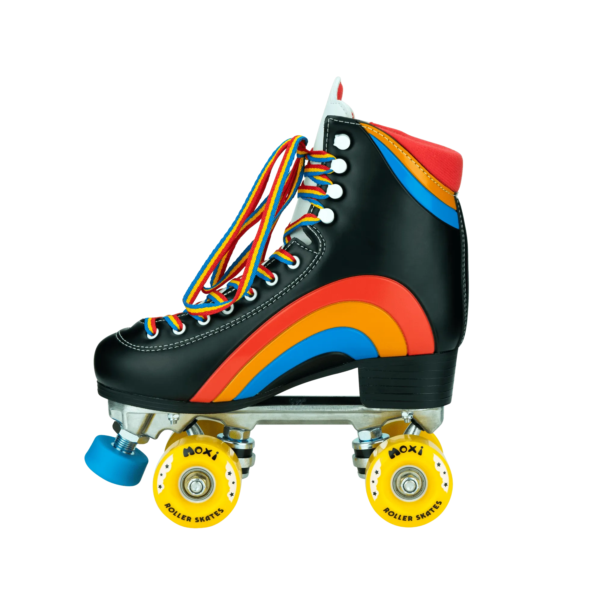 MOXI RAINBOW RIDER ASPHALT BLACK SKATES