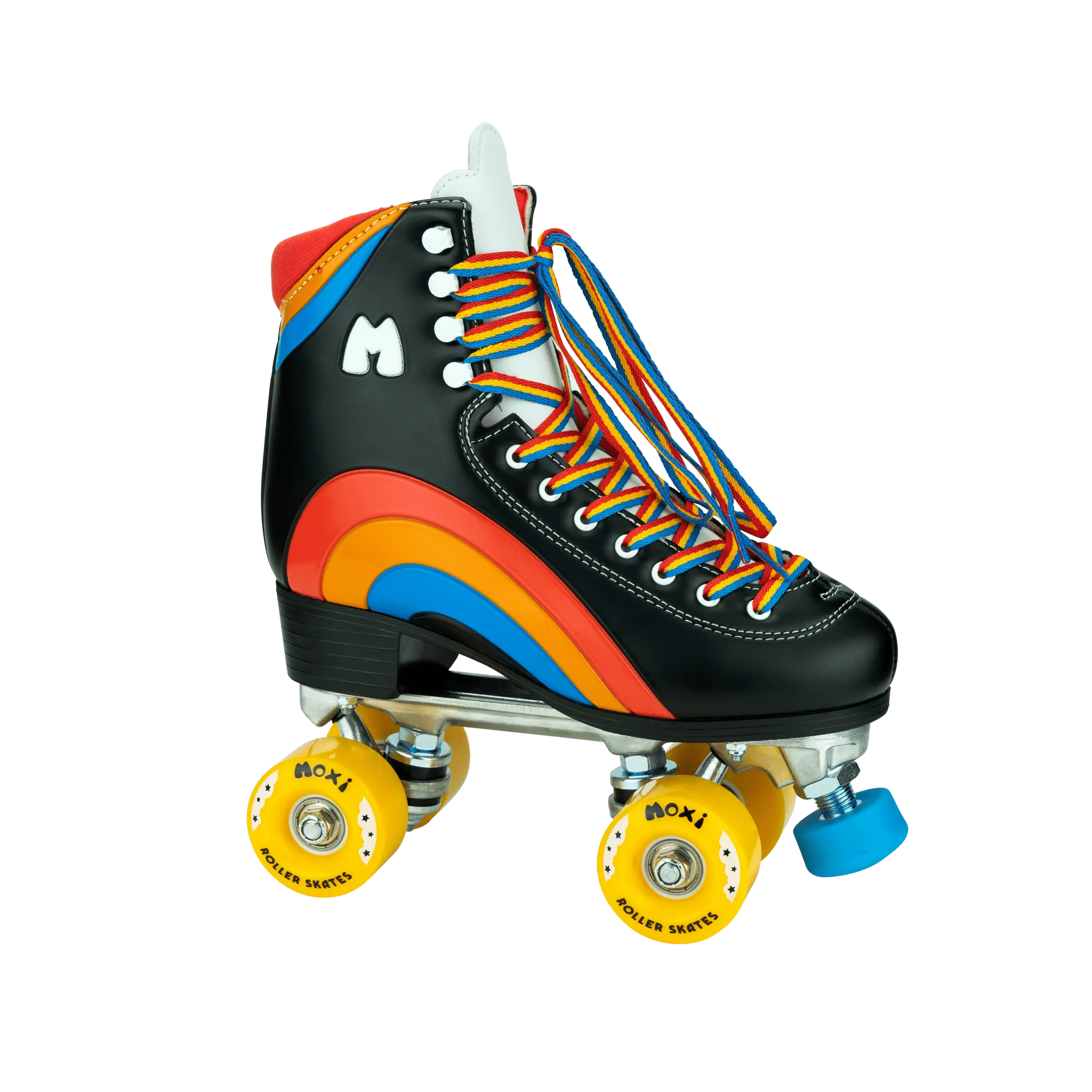 Moxi Rainbow Rider Roller Skates - Asphalt Black