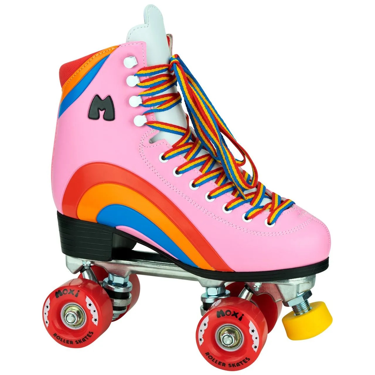Moxi Rainbow Rider Roller Skates - Bubblegum Pink