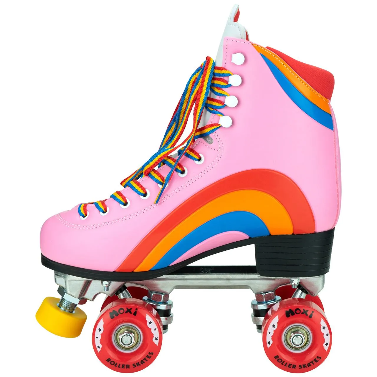 Moxi Rainbow Rider Roller Skates - Bubblegum Pink