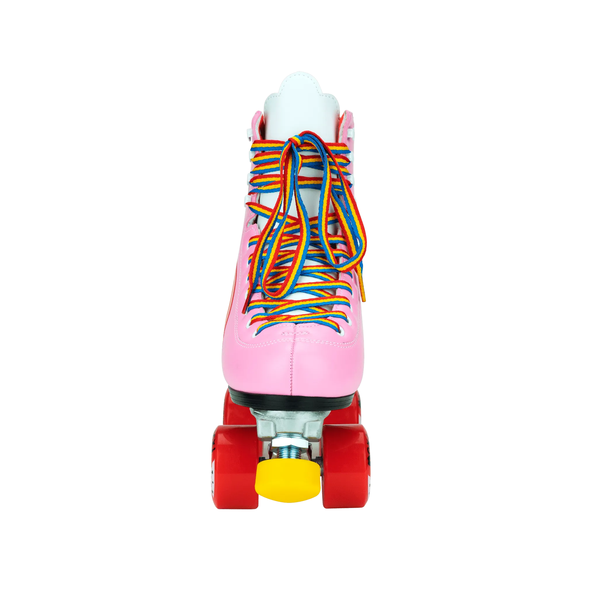 Moxi Rainbow Rider Roller Skates - Pink Heart