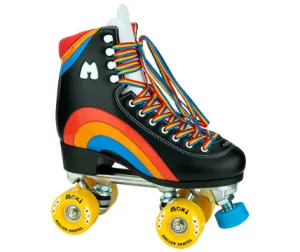 Moxi Rainbow Rider Skates - Black -