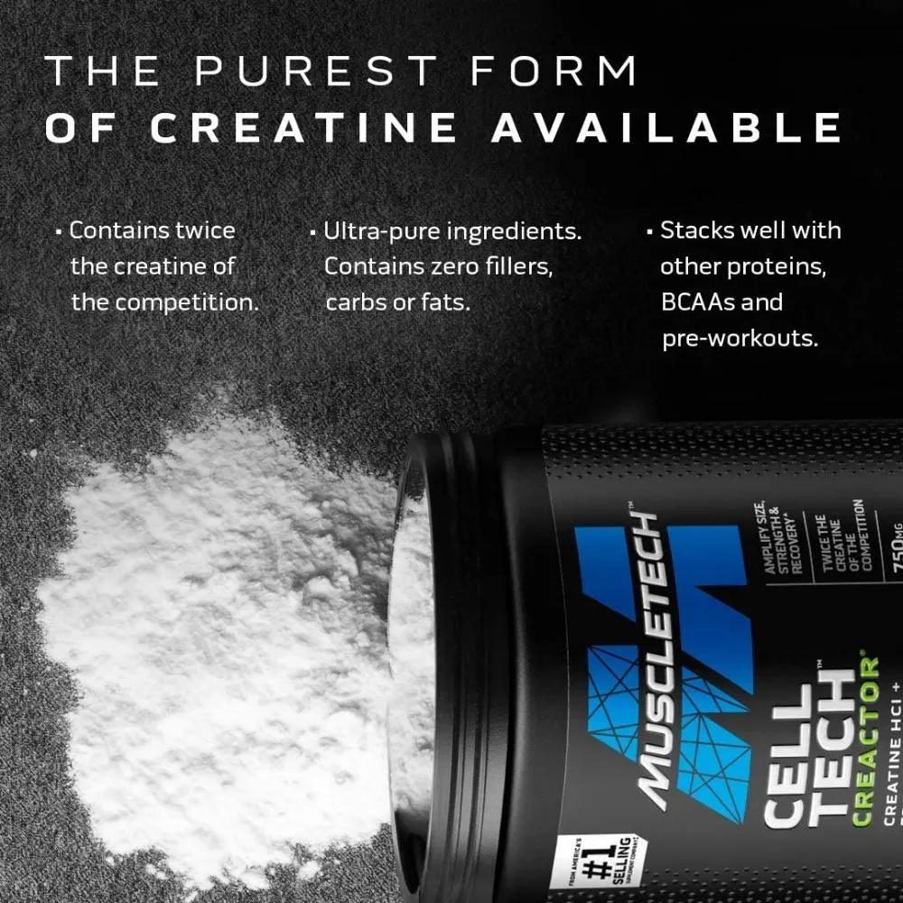 MuscleTech Creactor 120 servings (Expiry 2026)