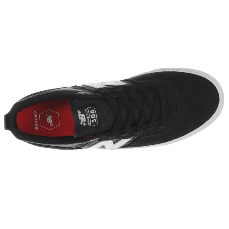 New Balance Numeric 306 Jamie Foy Black/White Shoes