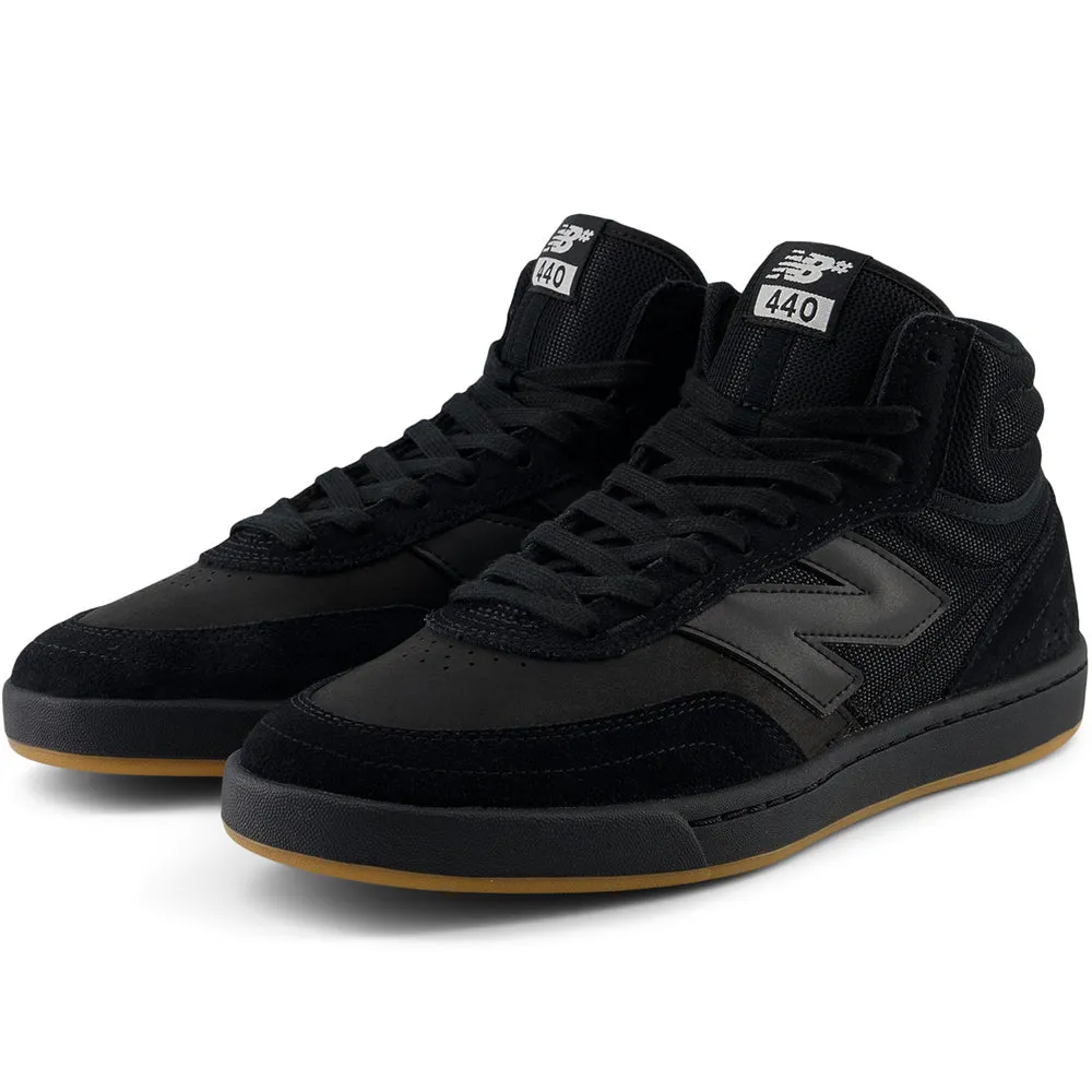 New Balance Numeric 440 High V2 Shoes Black/Gum