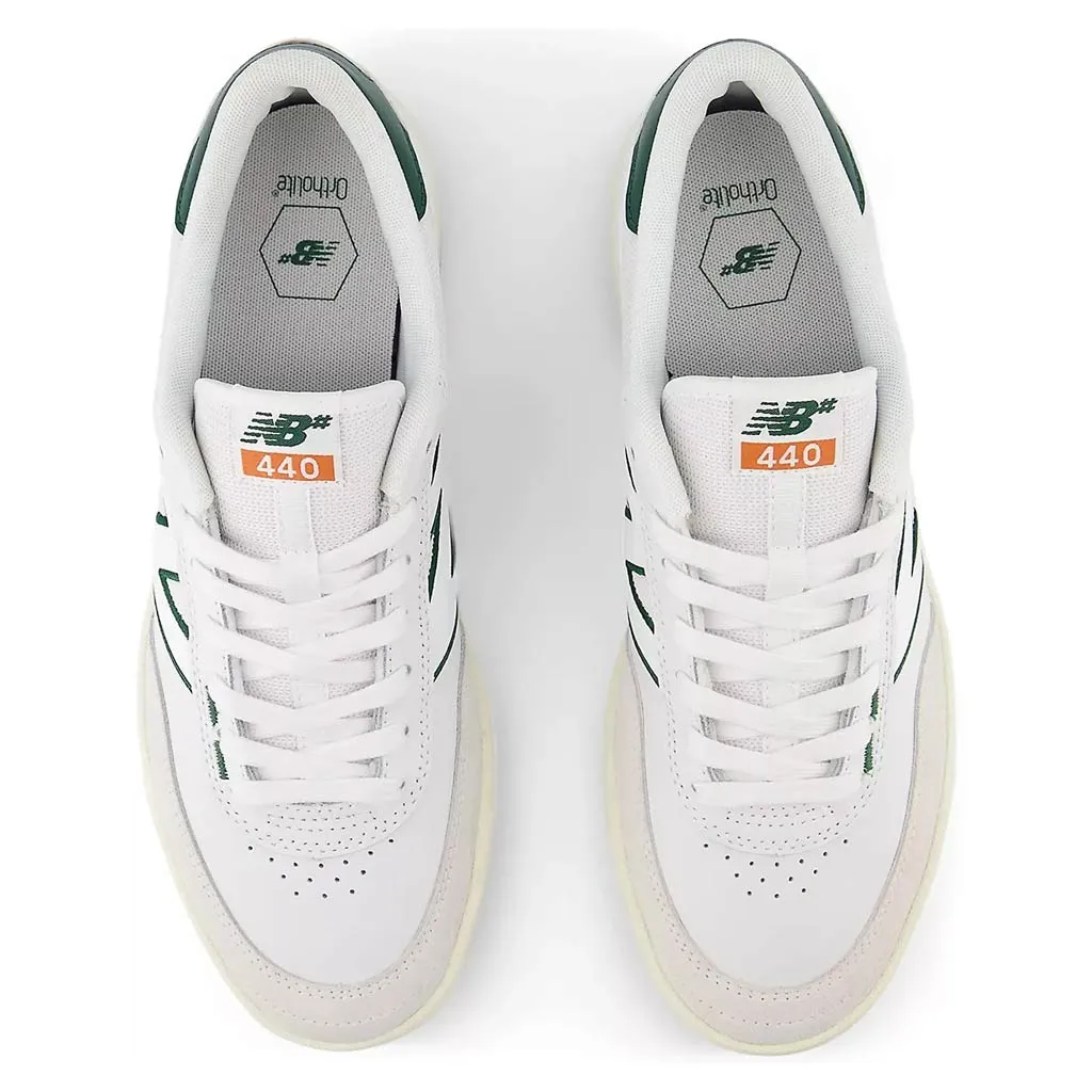 NEW BALANCE NUMERIC 440 - WHITE/FOREST GREEN