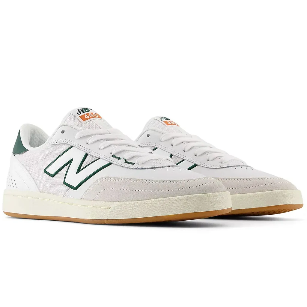 NEW BALANCE NUMERIC 440 - WHITE/FOREST GREEN