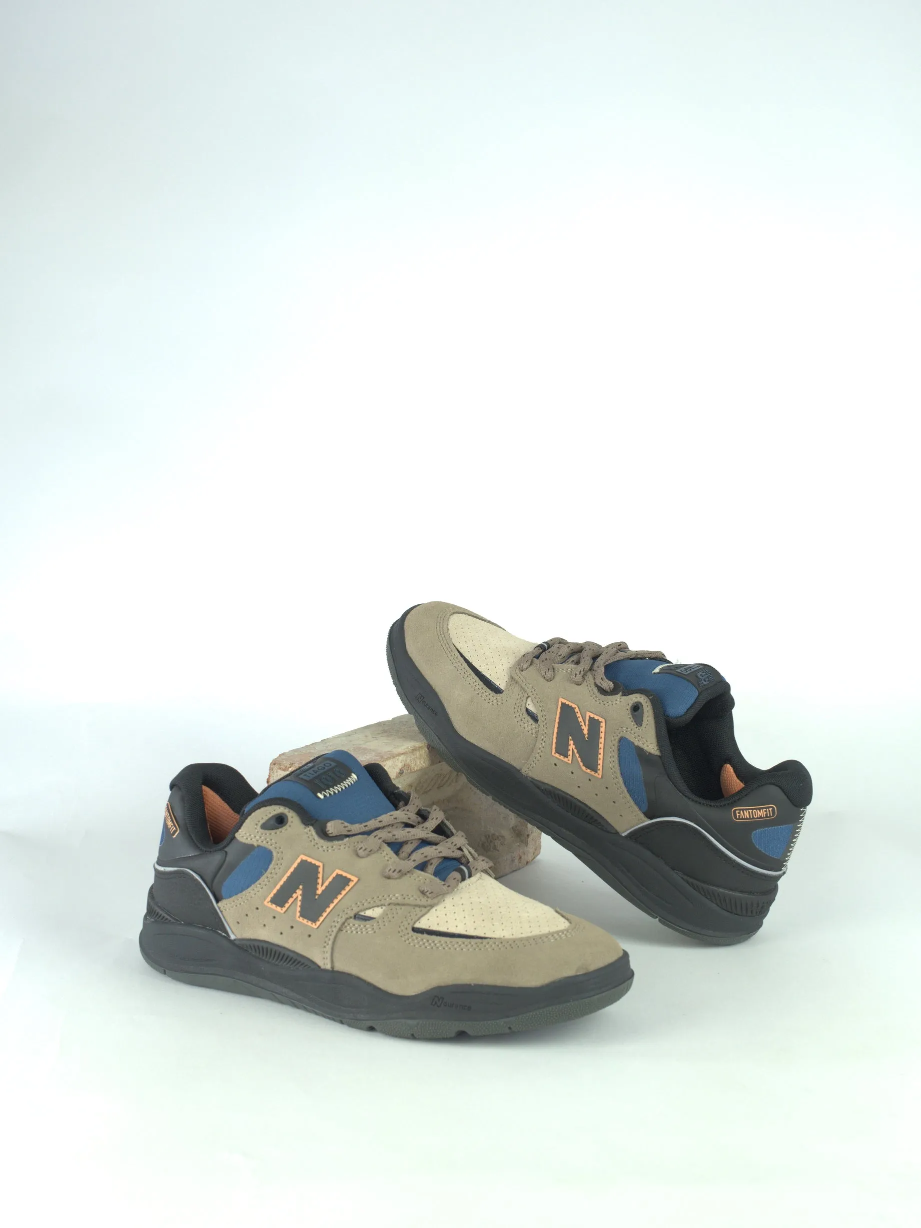 New Balance Numeric Tiago Lemos 1010's Lc - Mushroom / Teal - Pro Skate Shoe