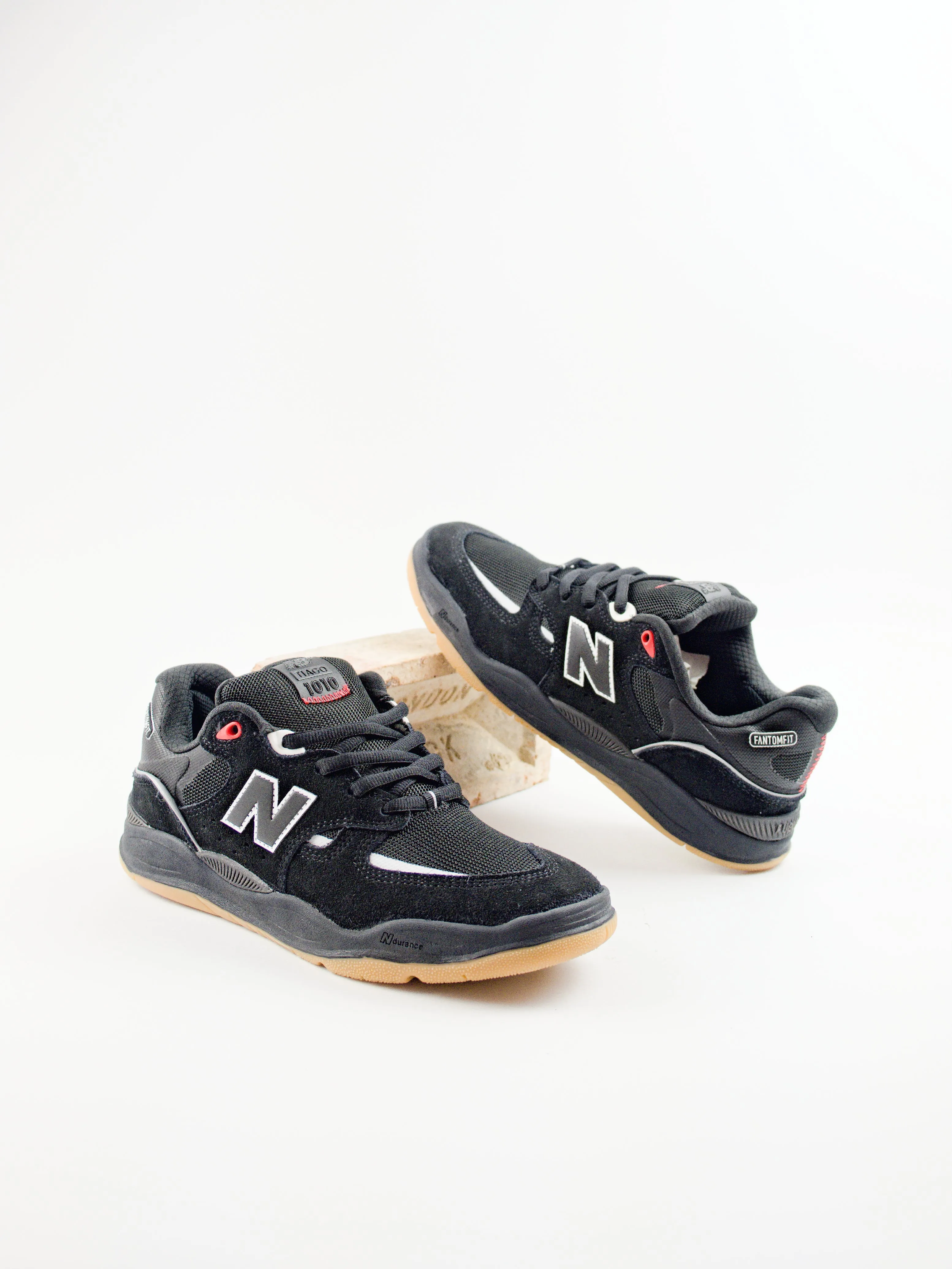 New Balance Numeric Tiago Lemos 1010's RB - Pro Skate Shoe Black / White