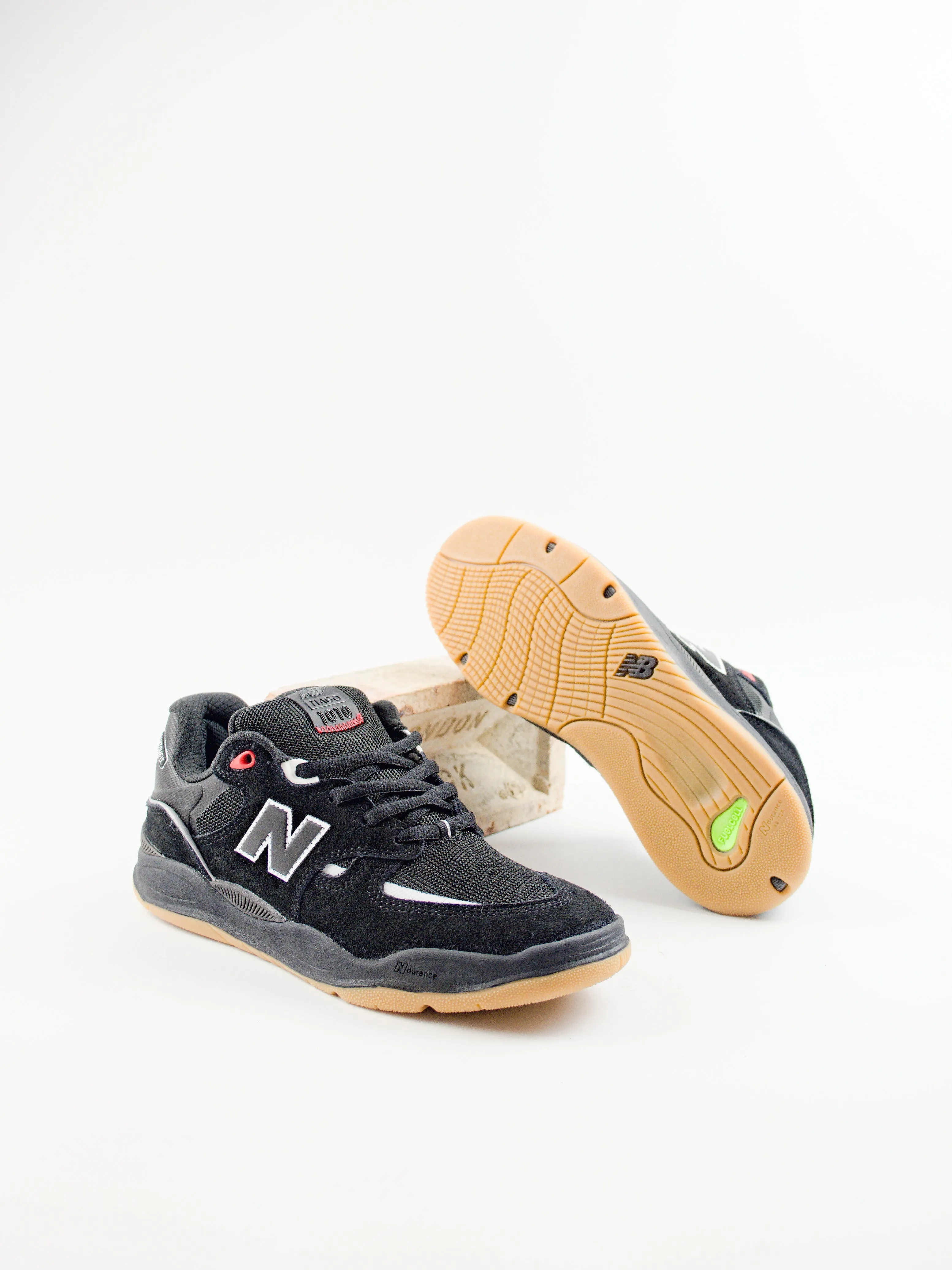 New Balance Numeric Tiago Lemos 1010's RB - Pro Skate Shoe Black / White