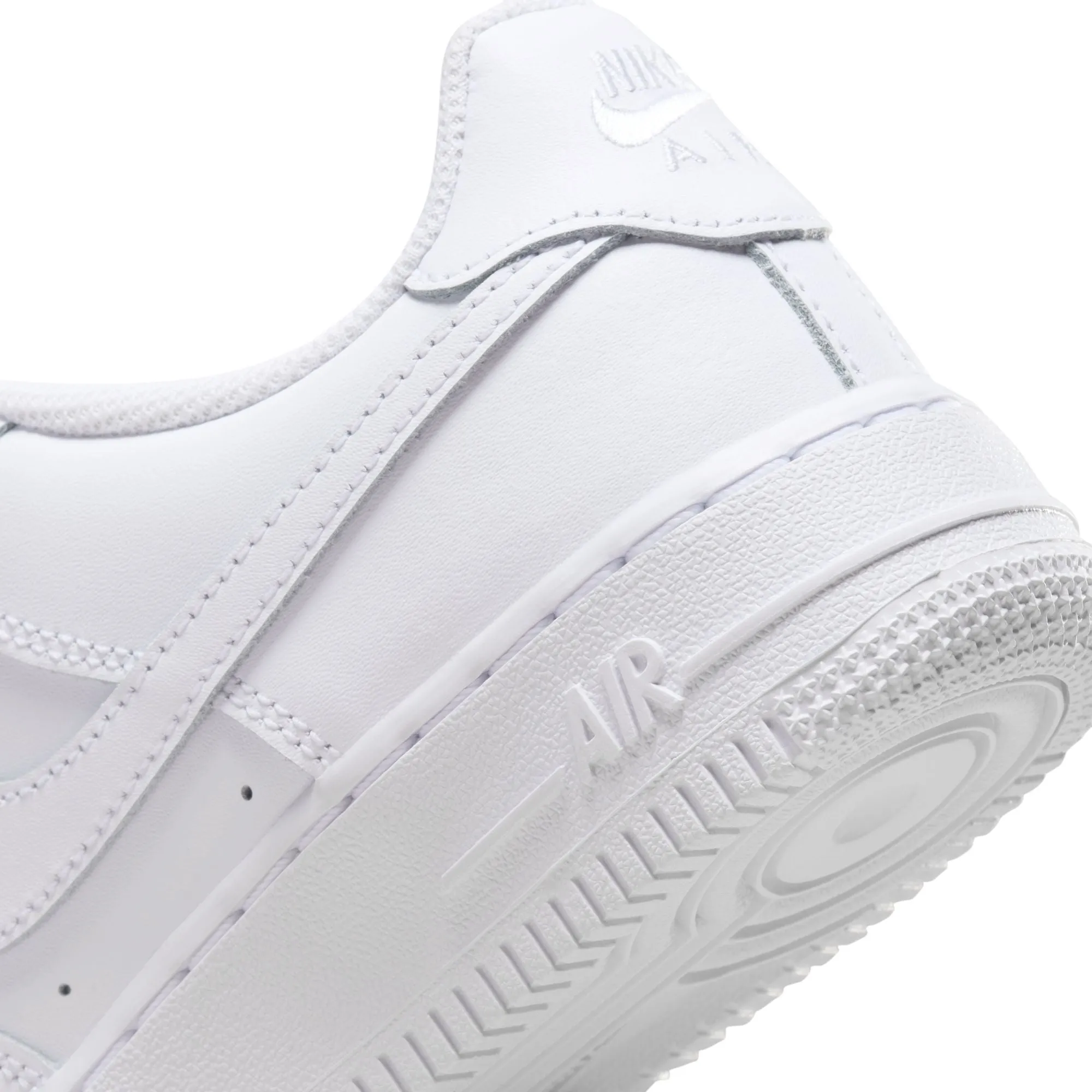 Nike Air Force 1 LE Kids 'Triple White'
