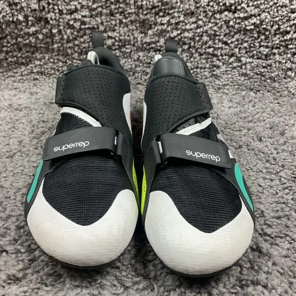 NIKE AIR ZOOM SUPERREP CYCLE &quot;INDOOR CYCLING&quot; BLACK-EMERALD SZ 10.5 CW2191-083