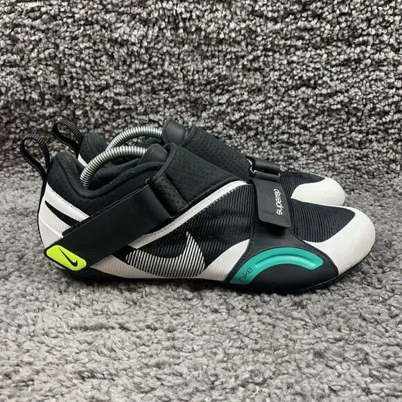 NIKE AIR ZOOM SUPERREP CYCLE &quot;INDOOR CYCLING&quot; BLACK-EMERALD SZ 10.5 CW2191-083
