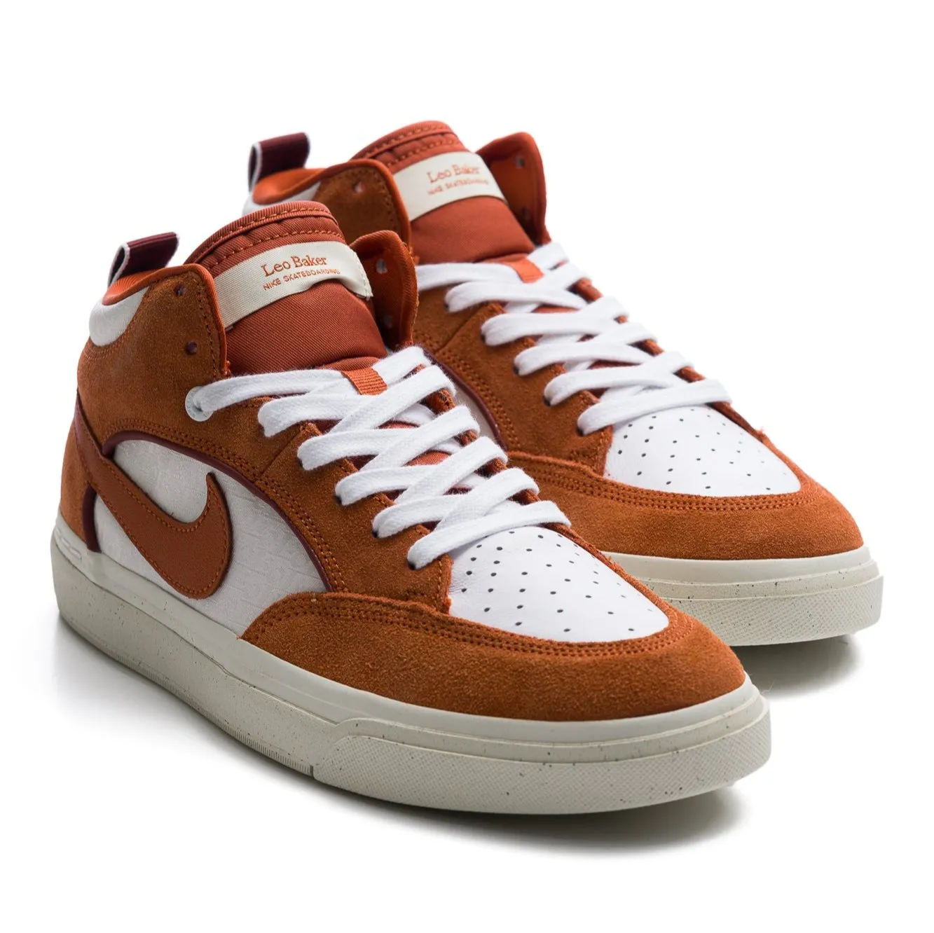 Nike SB React Leo - DARK RUSSET/DARK RUSSET-WHITE-DARK PONY