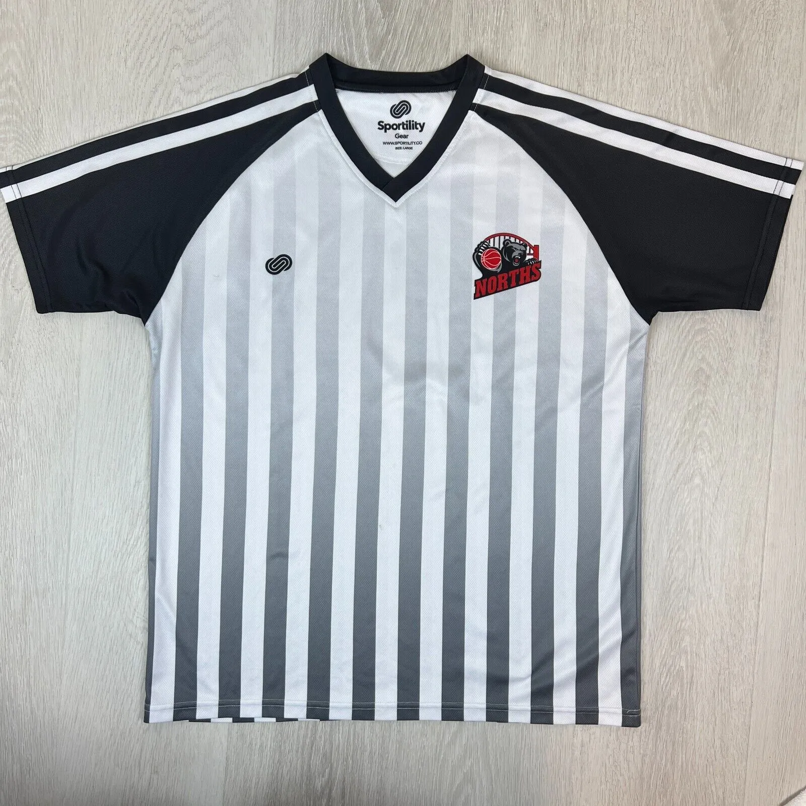 Norths Bears North Sydney Basketball T-Shirt Size Large