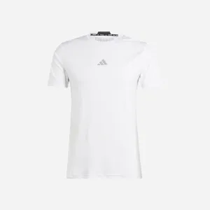 Áo Tay Ngắn Nam Adidas Designed For Training Hiit Workout Heat.Rdy - Trắng
