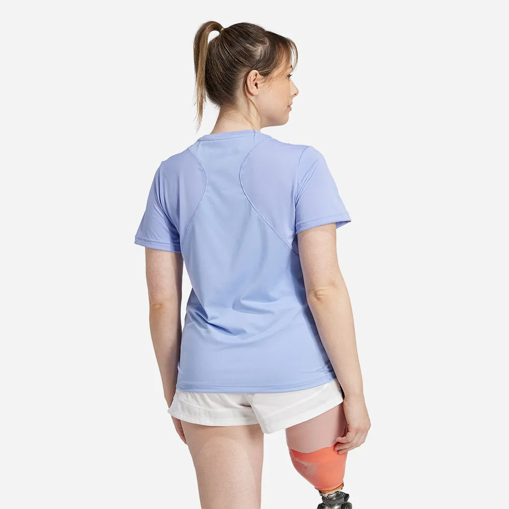 Áo Thun Nữ Adidas Wtr D4T - Xanh Dương