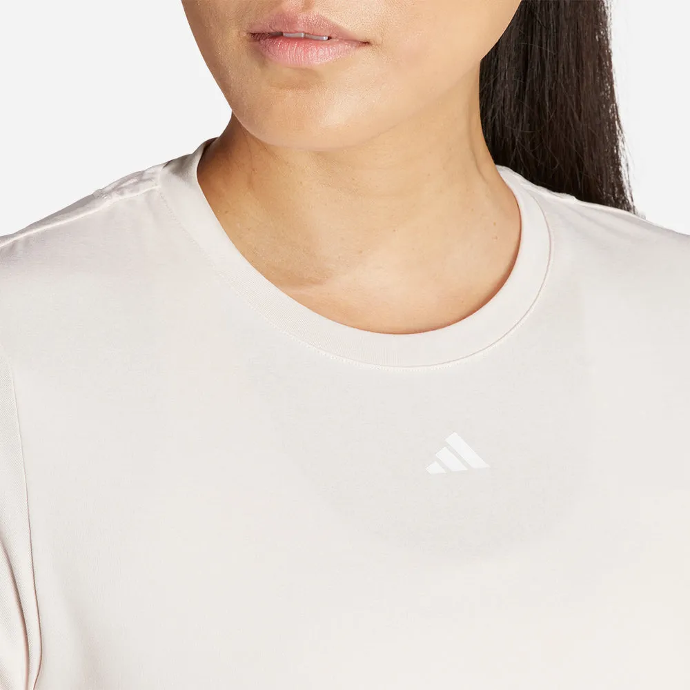Áo Thun Tay Ngắn Nữ Adidas Designed For Training - Hồng