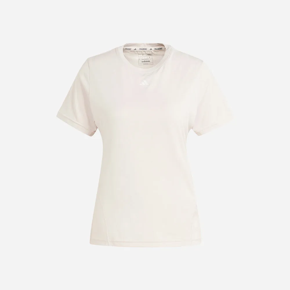 Áo Thun Tay Ngắn Nữ Adidas Designed For Training - Hồng