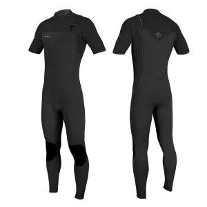 O'NEILL HYPERFREAK 2MM SHORT ARM CHEST ZIP STEAMER