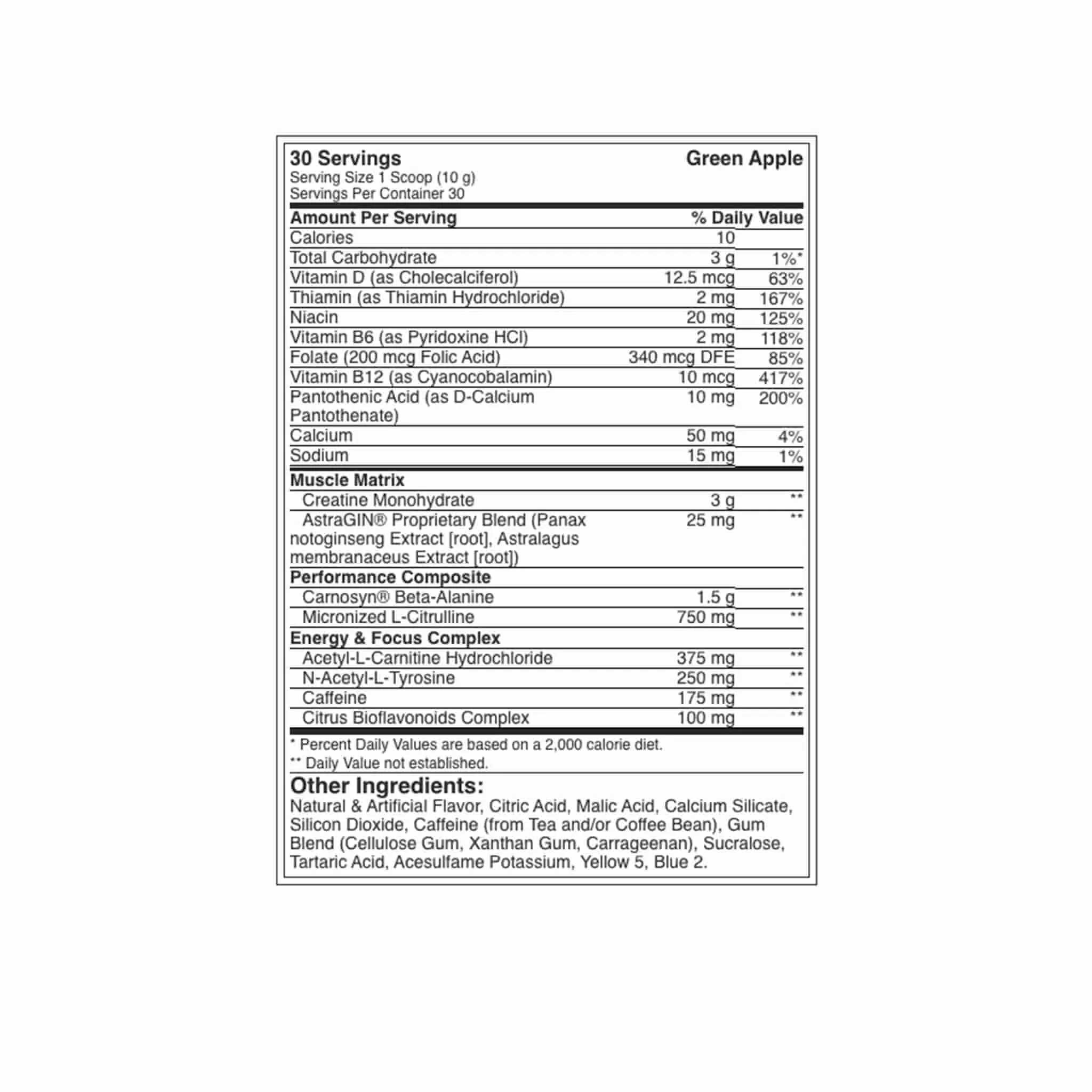 Optimum Nutrition Gold Standard Pre