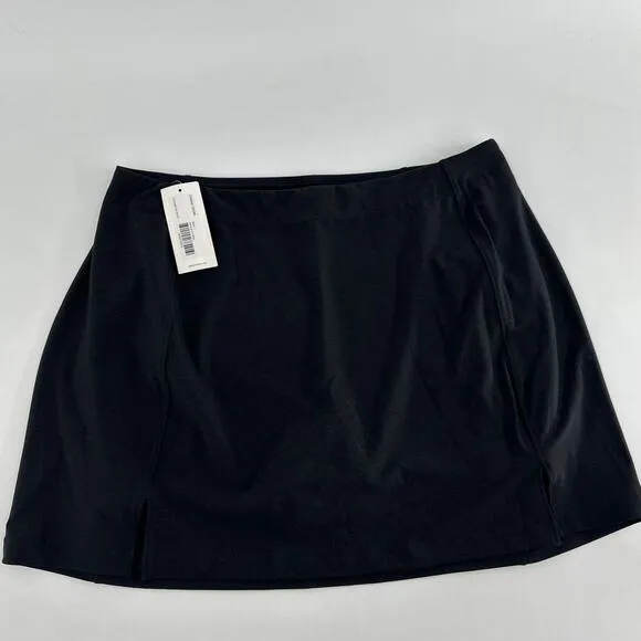 Outdoor Voices Black Warmup 2.5&quot; Skort Size L