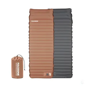 PACOONE 4" Thick Ultralight Self-Inflating Air Mattress with Splicing Design